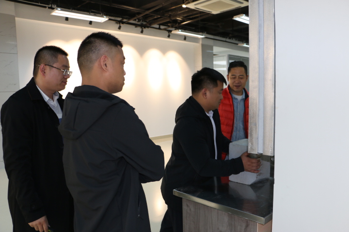 熱烈歡迎中建領導蒞臨我司進行考察指導工作